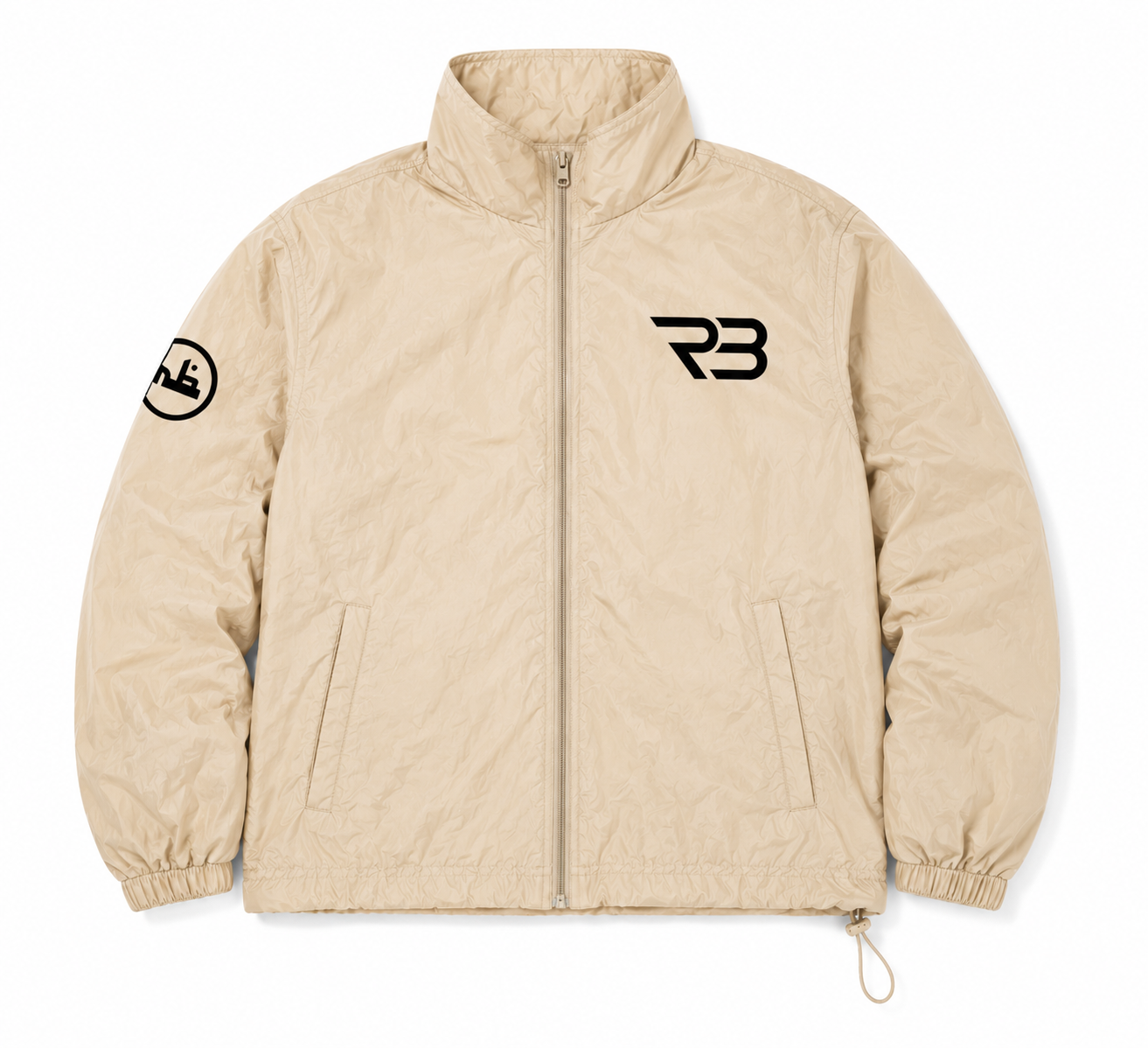 Beige SS26 Track Jacket